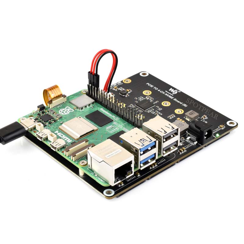 Raspberry Pi 5 PCIe zu 4-CH M. – Argon One V3 M.2 Nvme Case Bewertung und Preis