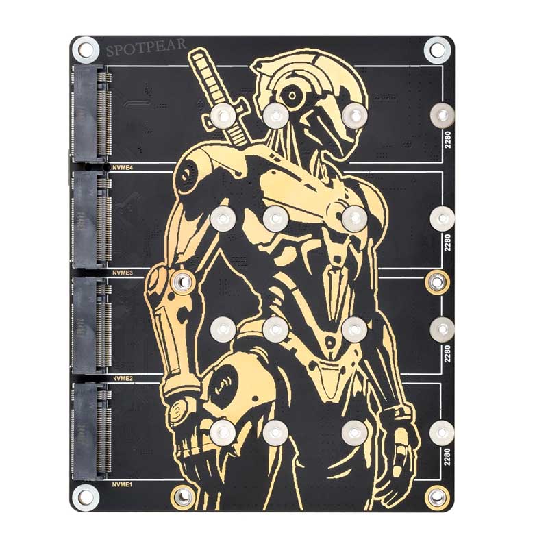 Raspberry Pi 5 PCIe zu 4-CH M. – Argon One V3 M.2 Nvme Case Bewertung und Preis