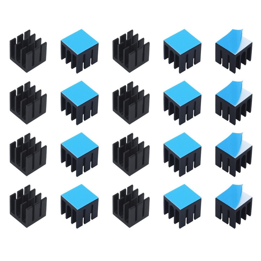 12 x 12 x 12 mm, 50 Stück, Alu – Raspberry Pi Water Cooling Kit Bewertung und Preis